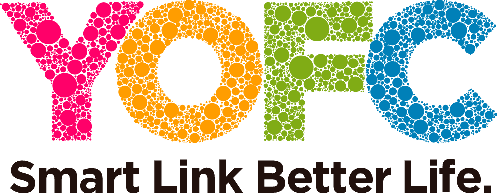 Logo da YOFC - parceiro da CHG Tecnologia